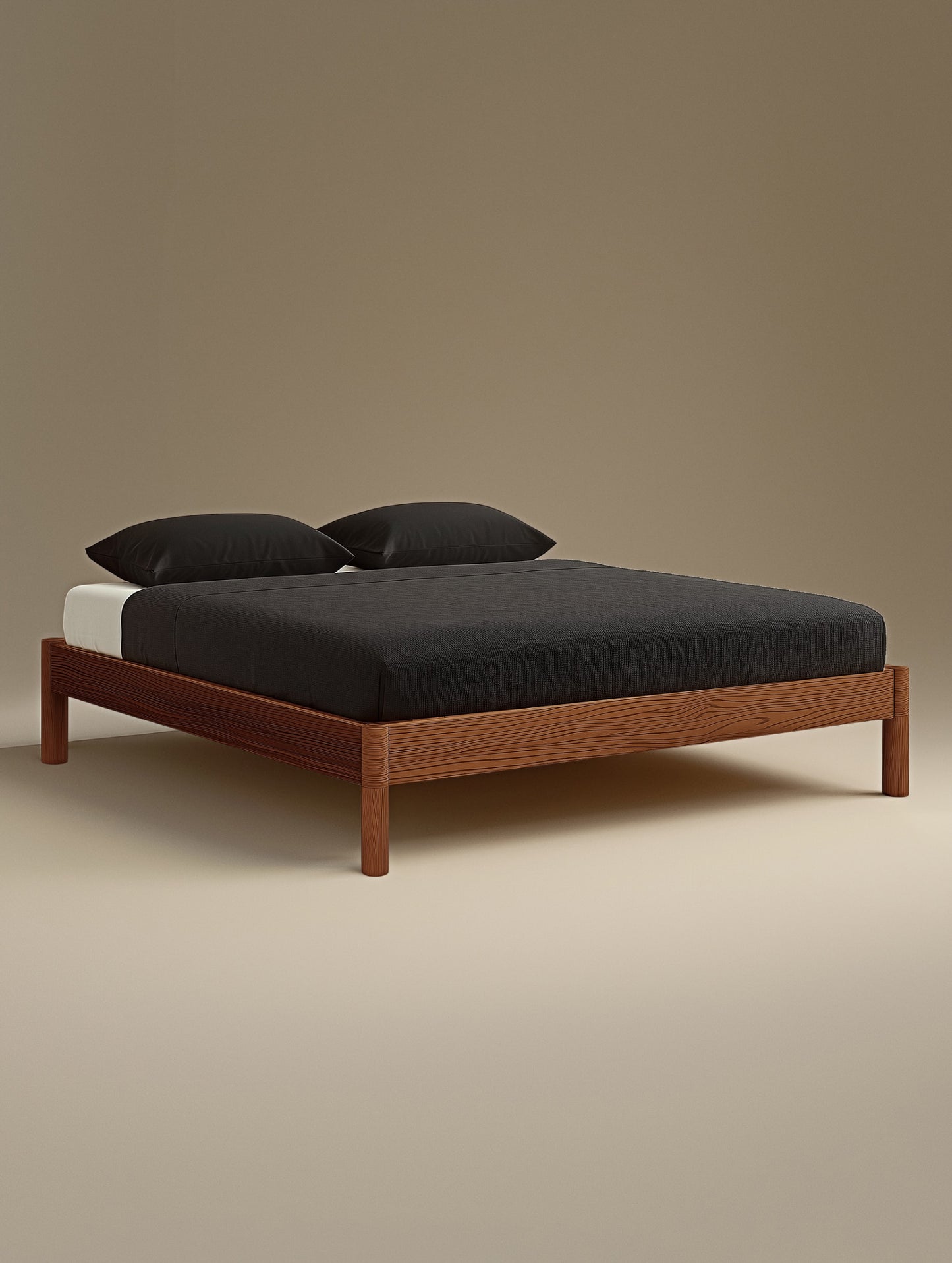 Modern Wooden Bed Frame