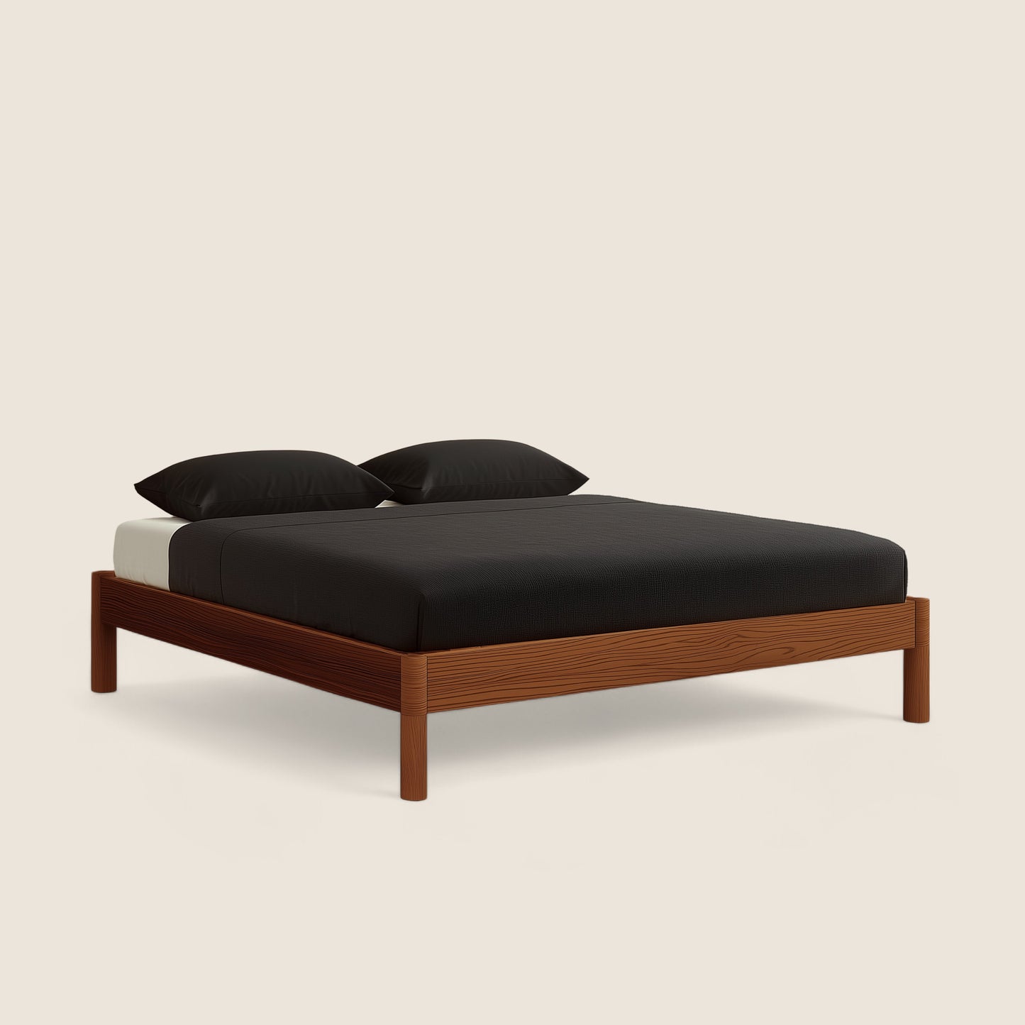 Modern Wooden Bed Frame