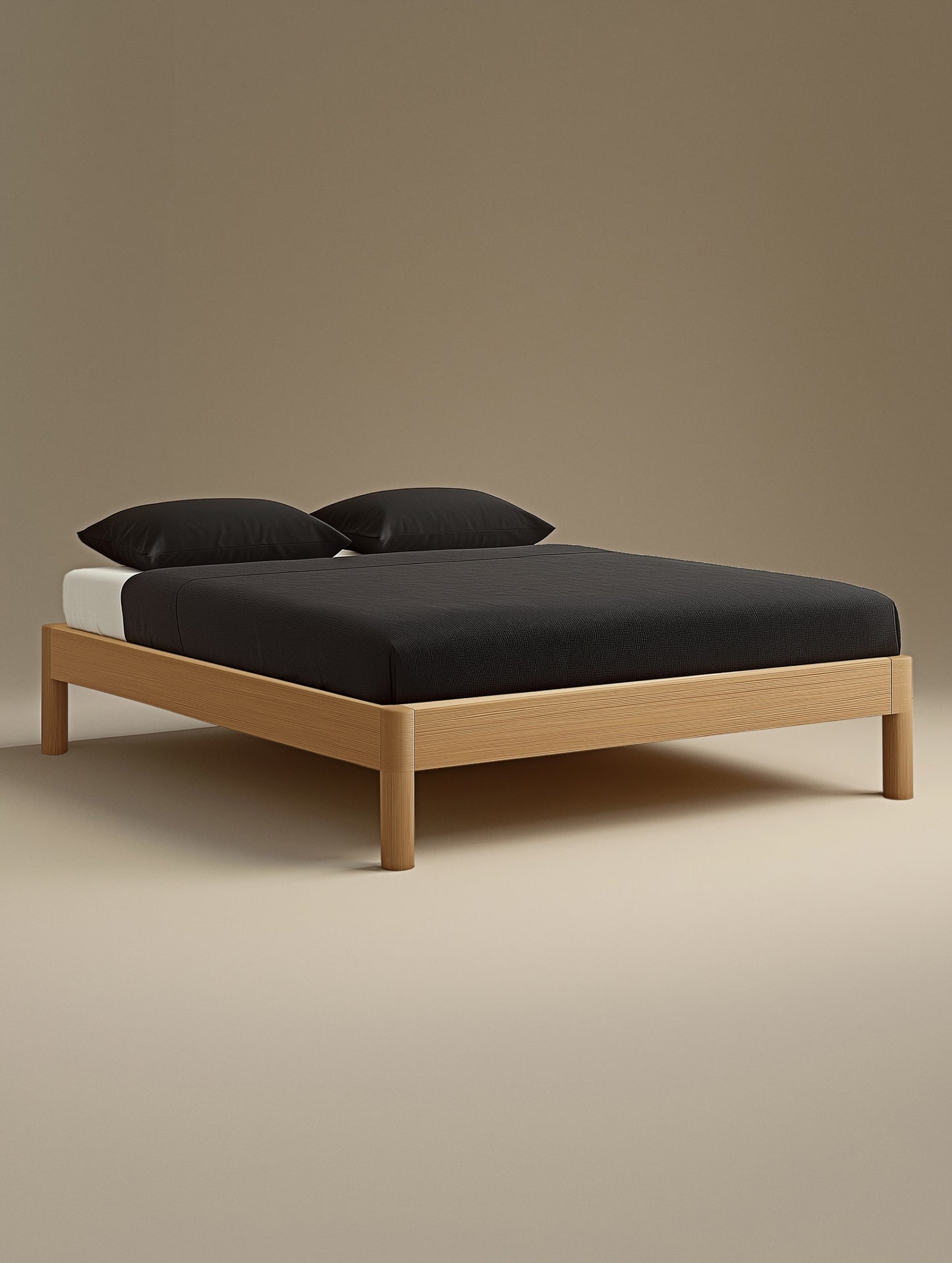 Minimalist Wooden Bed Frame
