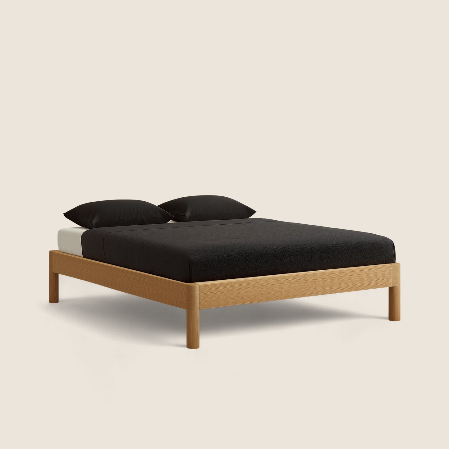 Minimalist Wooden Bed Frame
