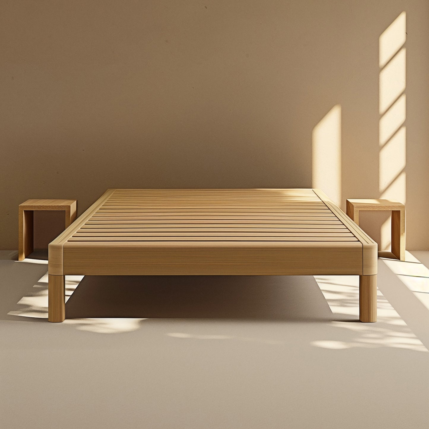 Minimalist Wooden Bed Frame