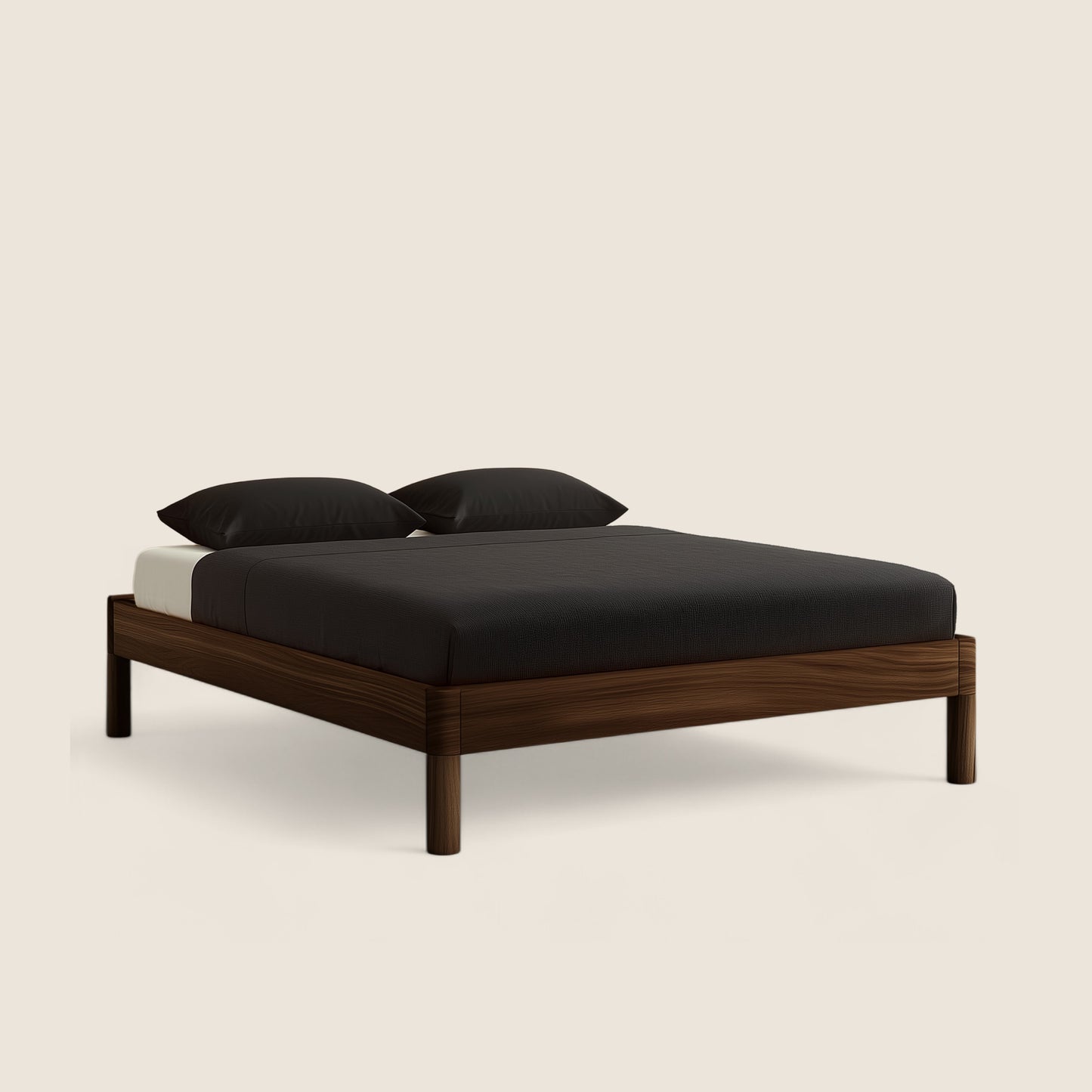 Minimalist Wooden Bed Frame